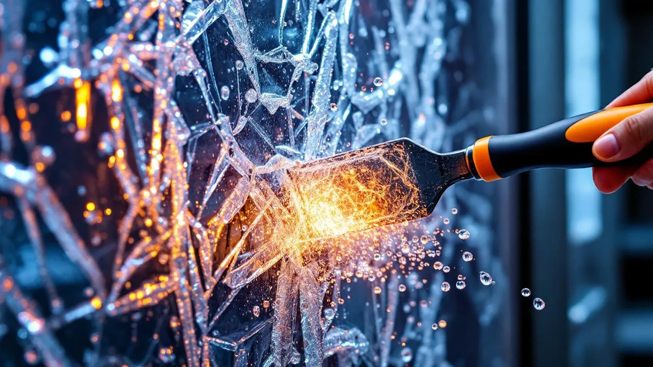 Ein Experte verrät, wie du in Minuten Eis aus dem Gefrierschrank entfernst