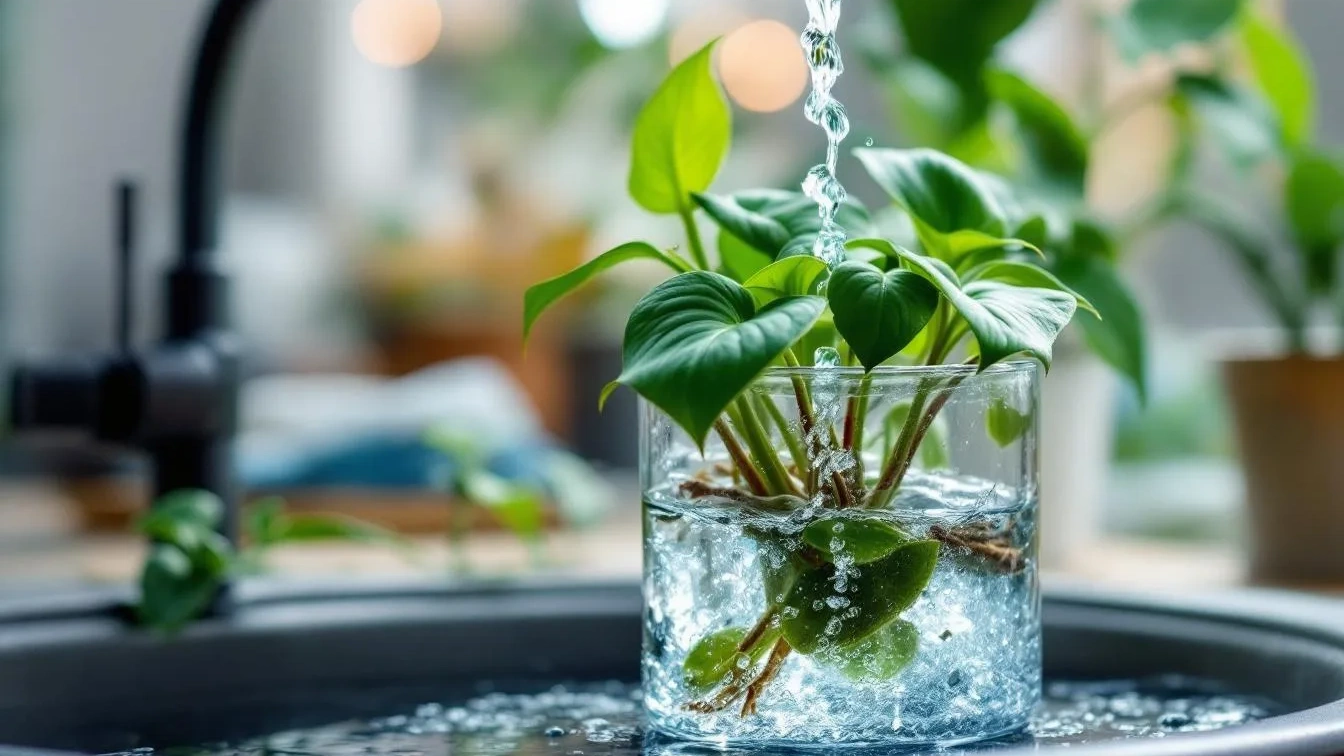 Kaltes Wasser für Blumen? Warum Zimmerpflanzen darunter leiden