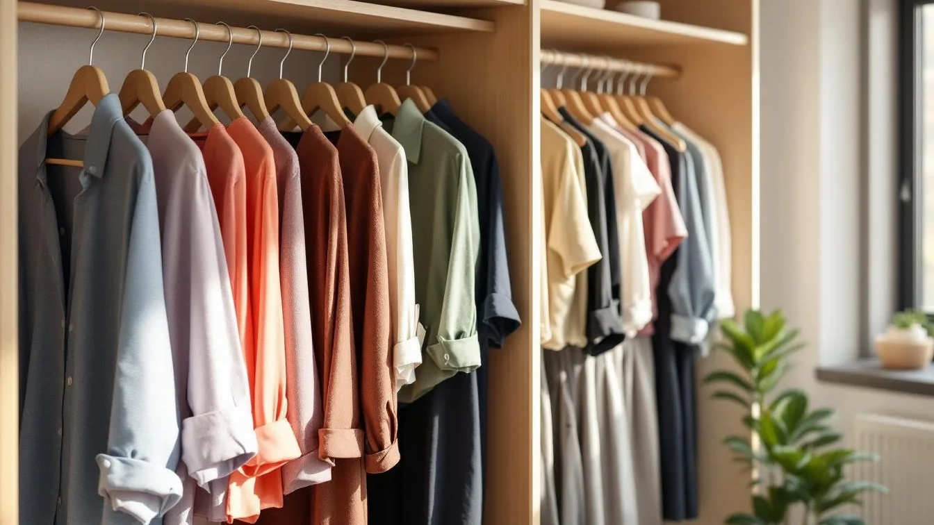 Der clevere Kleiderbügel-Trick der Platz im Schrank verdoppelt