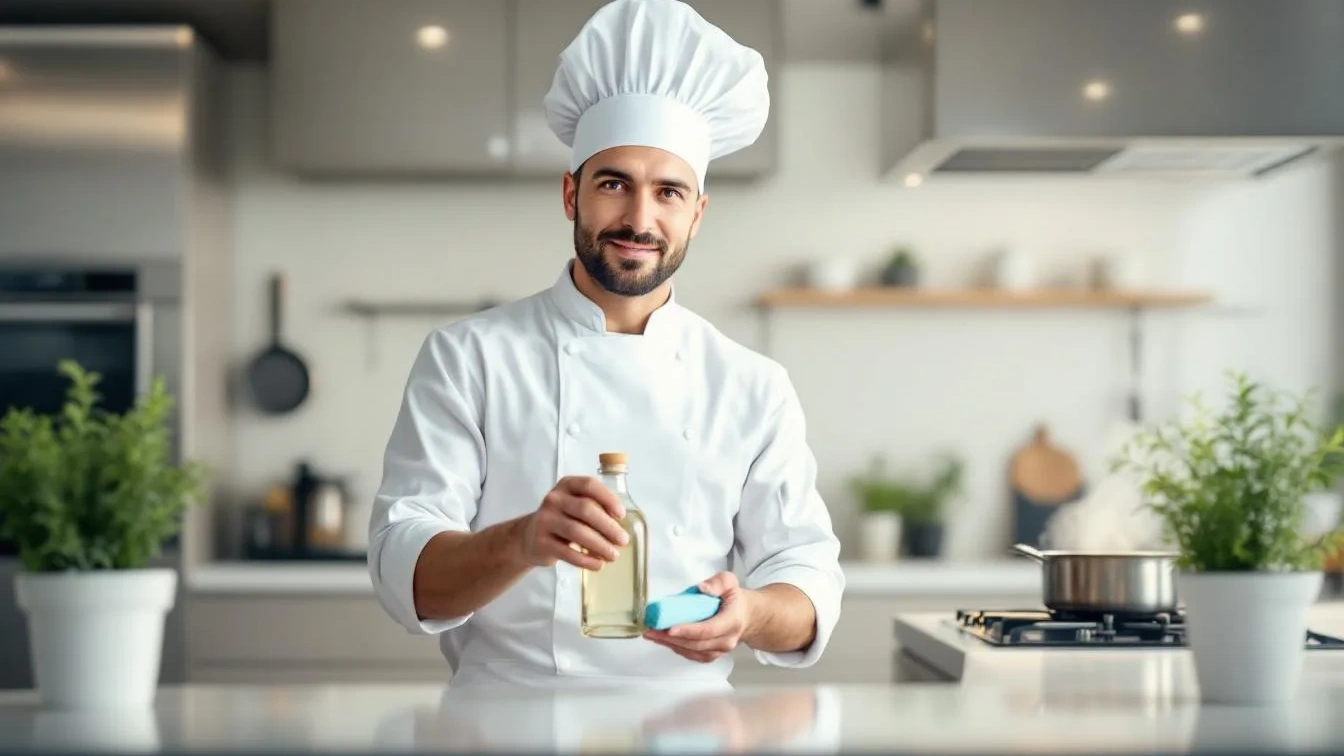 Ein Koch verrät, warum Essig gegen lästige Küchengerüche hilft