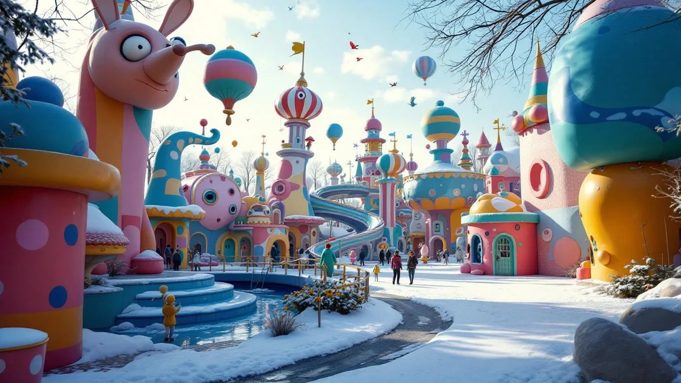 Ein Künstler verrät, warum er seinen eigenen skurrilen Vergnügungspark baute