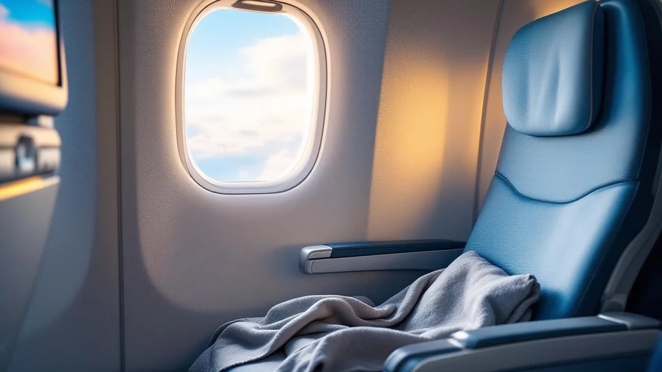 Kein Kissen, kein Schlafmittel, dieser Trick lässt Sie im Flugzeug tief schlafen