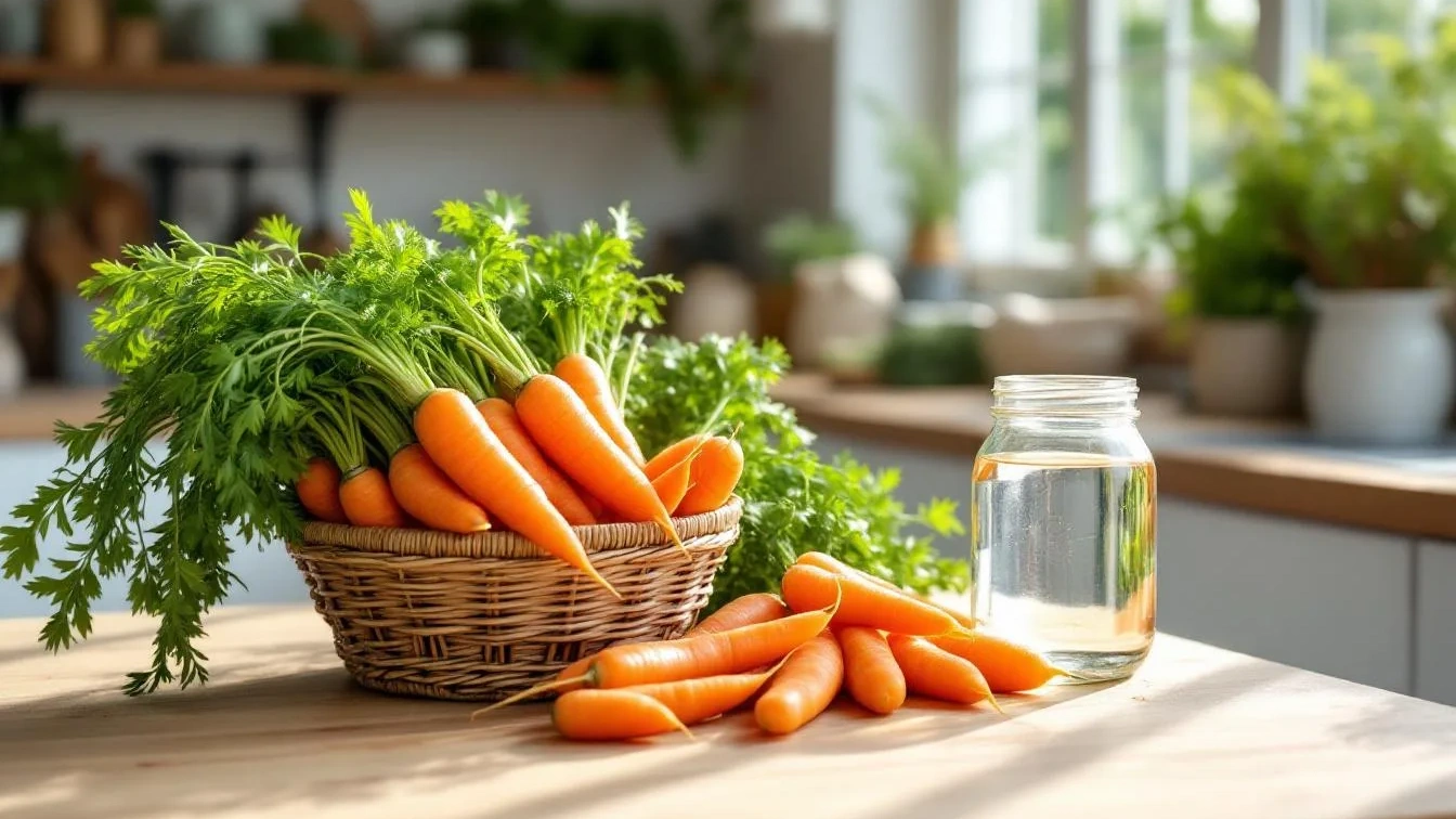 Kein Kühlschrank, kein Plastik: So bleiben Karotten fleckenfrei