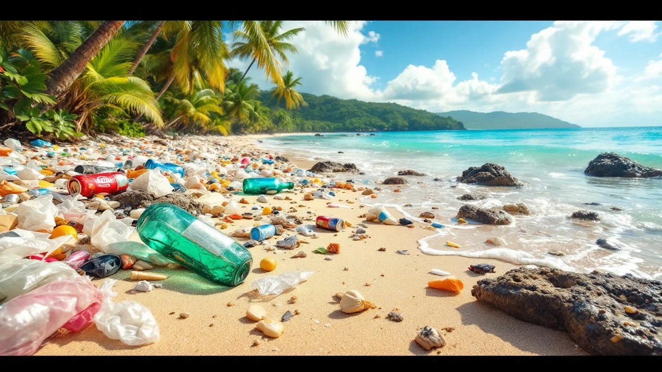 Kein Urlaubsparadies mehr: Schockierende Fotos zeigen Bali-Strand im Müll