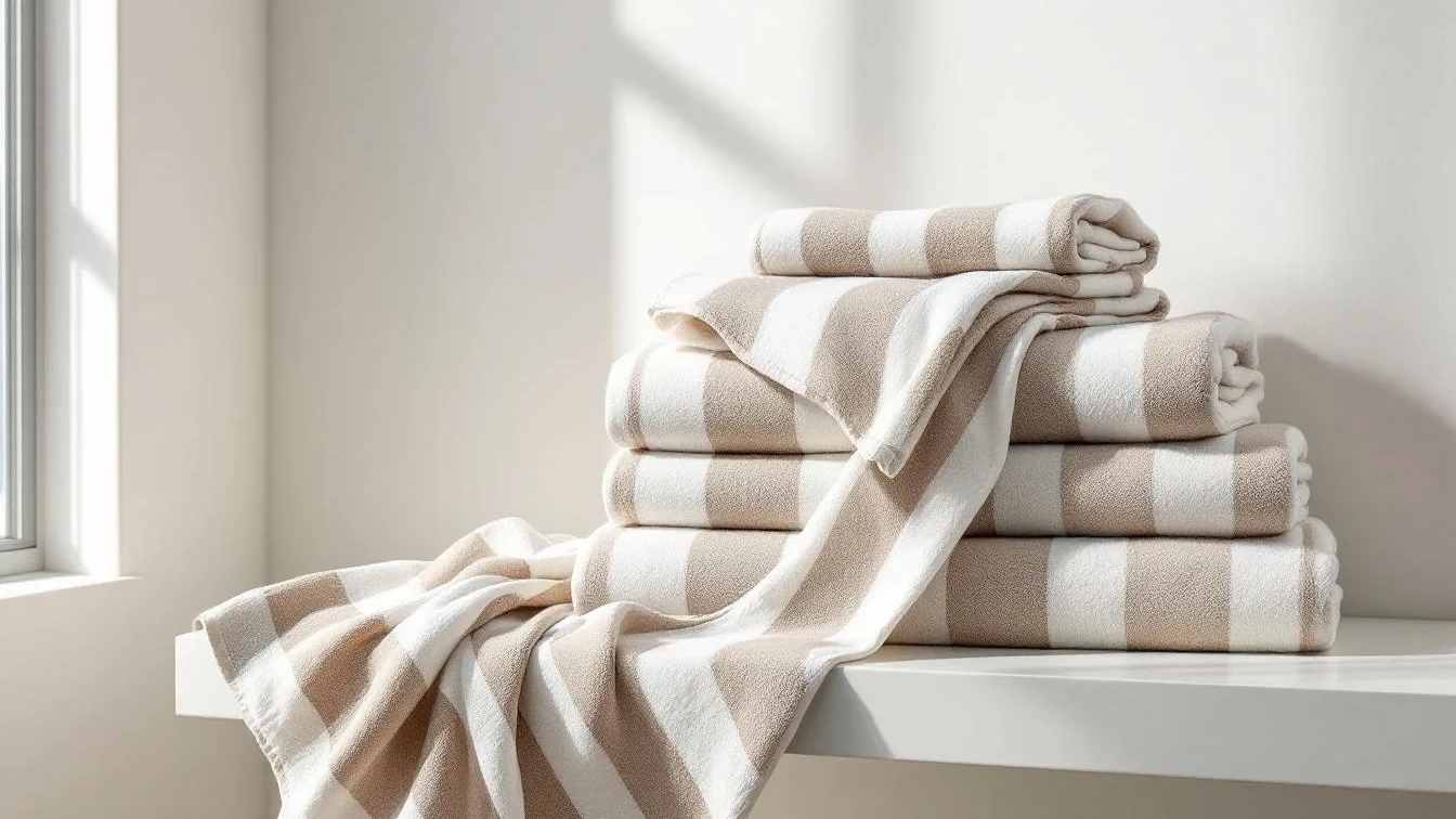 Kein Witz: So nutzt du die Streifen an Handtüchern wirklich sinnvoll