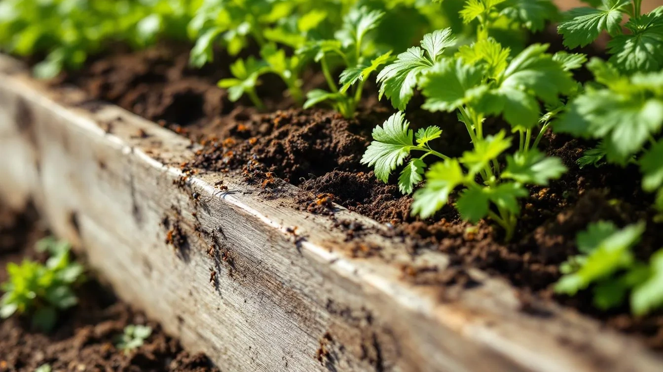 Warum Ameisen dein Hochbeet ruinieren und wie du sie loswirst
