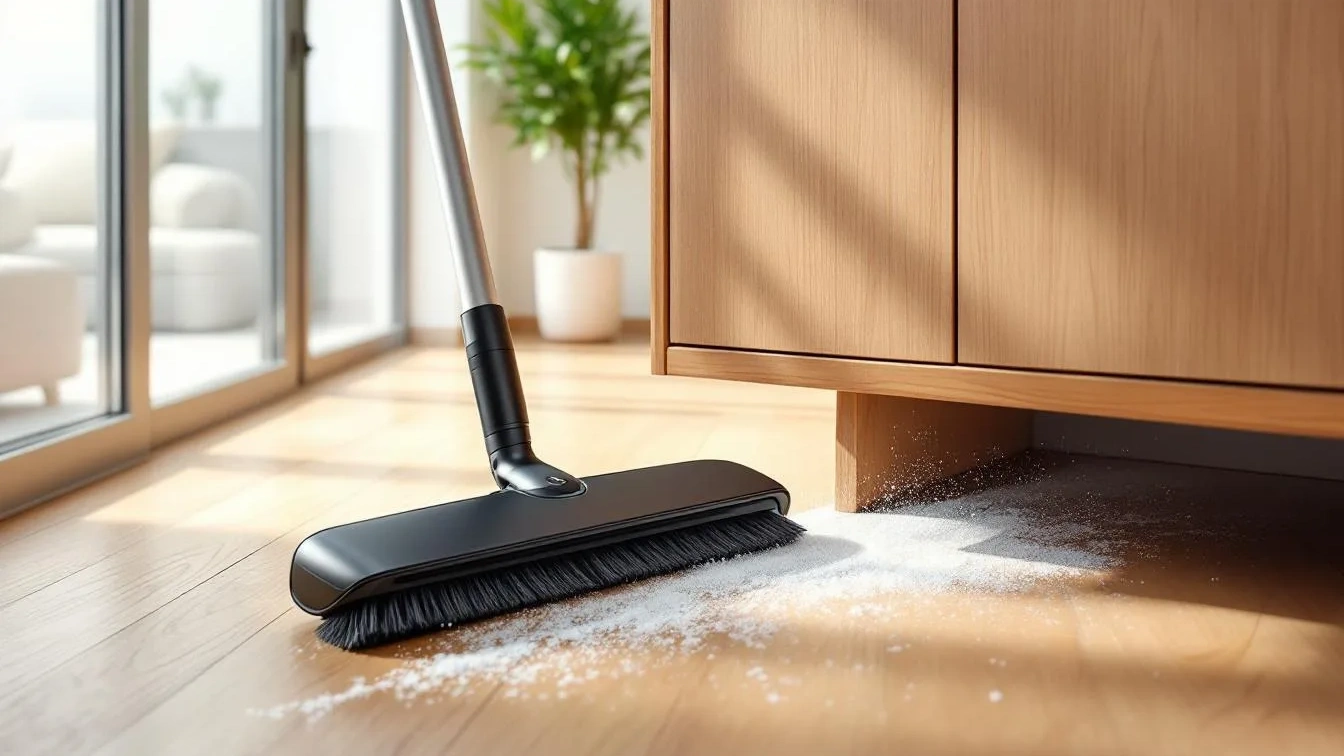 Warum ein kabelloser Besen schwer erreichbare Ecken säubert