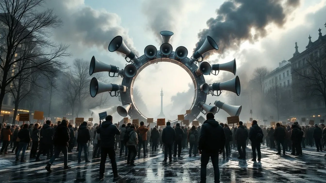 Weder Debatten noch Dialoge, dieser Kreislauf verstärkt die Empörung