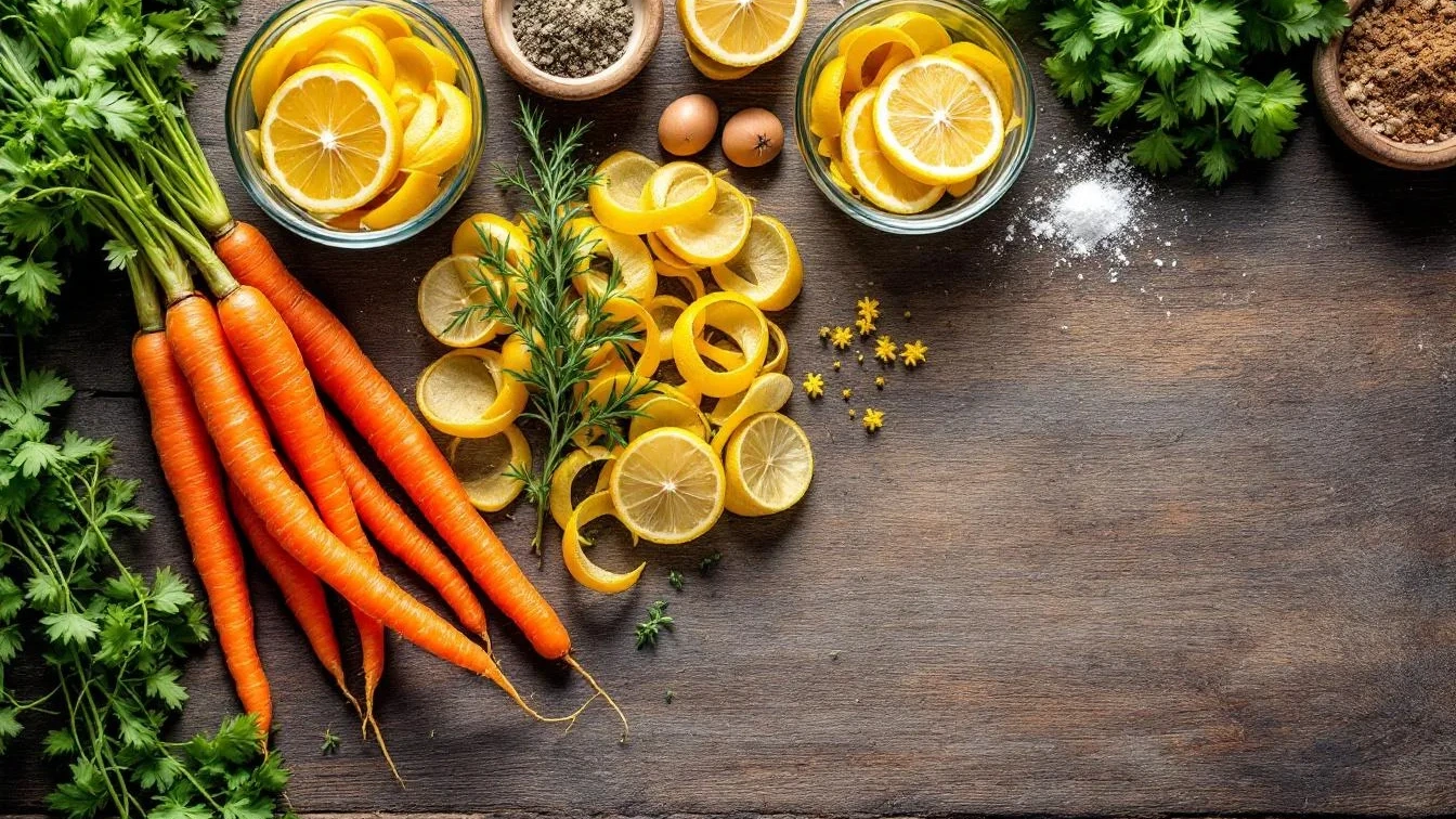 Weder Kompost noch Abfall, diese Tricks nutzen Möhrenschalen perfekt