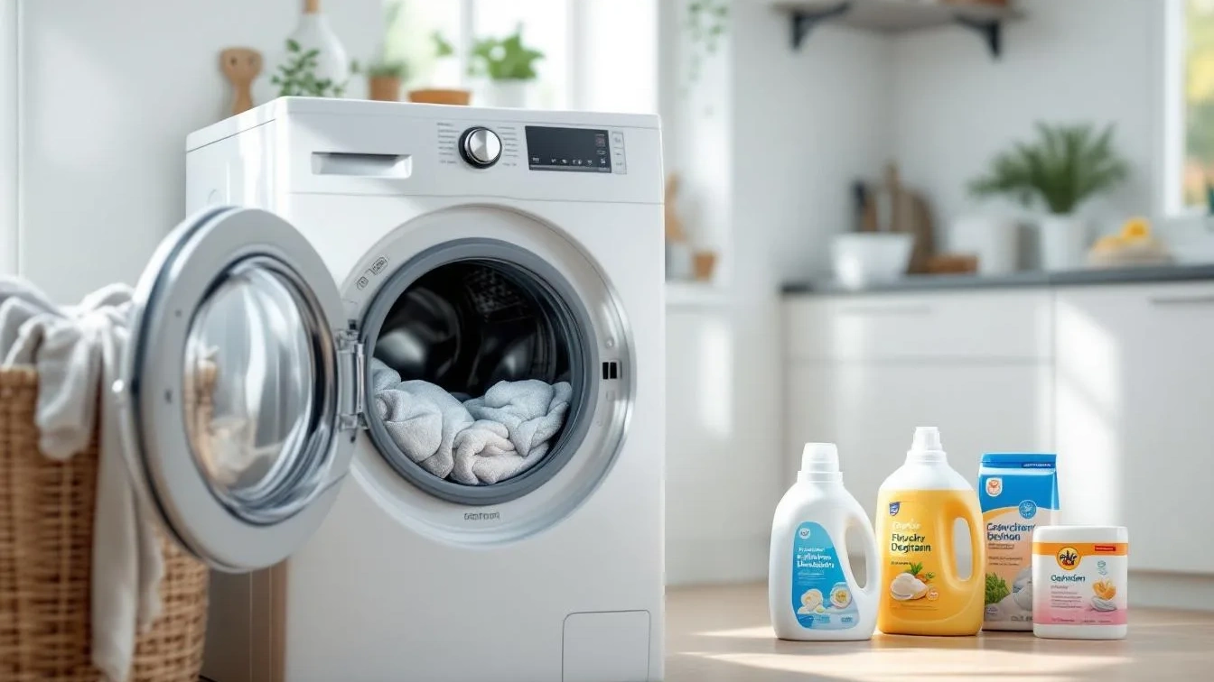 Welches Waschmittel die Waschmaschine am besten schont