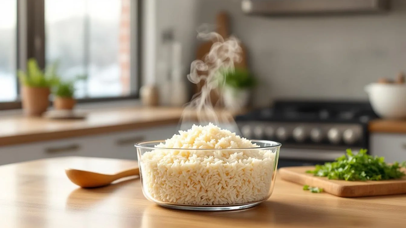Wie man Reis richtig aufwärmt ohne gesundheitliche Risiken