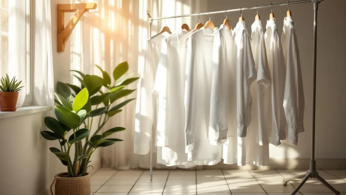 Wie weiße Wäsche wieder strahlend sauber wird ohne Bleichmittel